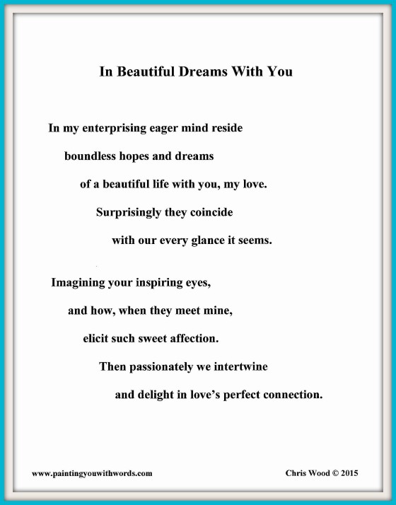 In Beautiful Dreams With You - social media