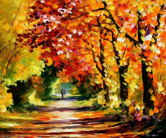 Painting by Leonid Afremov, used with his permission.