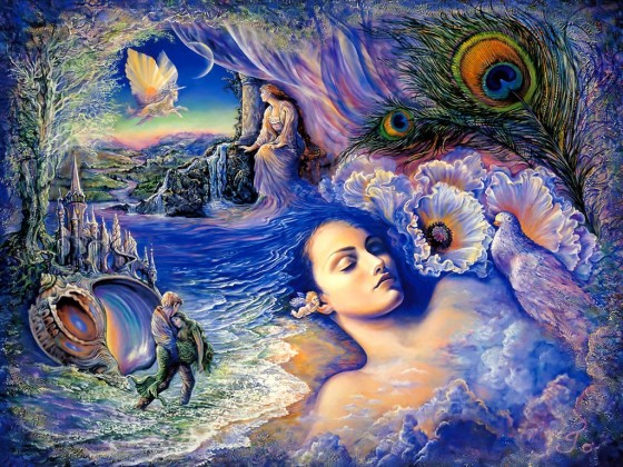 Painting used by permission, Josephine Wall, www.josephinewall.co.uk