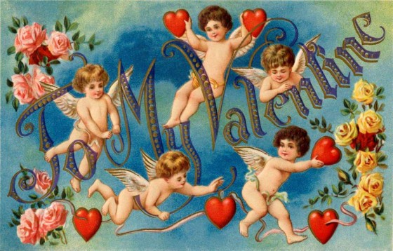 Vintage Valentine Postcard