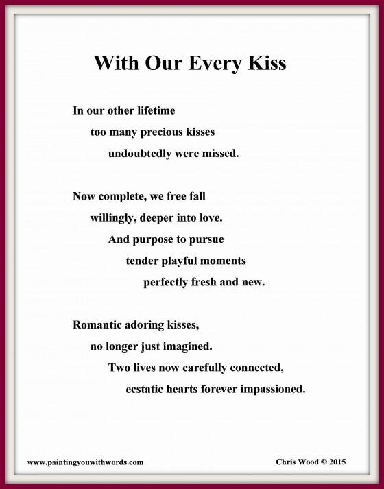 With Our Every Kiss 