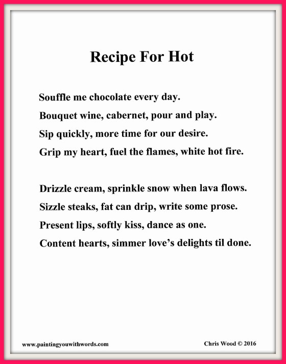 Recipe For Hot 