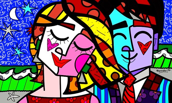 Art credit with much appreciation to Romero Britto