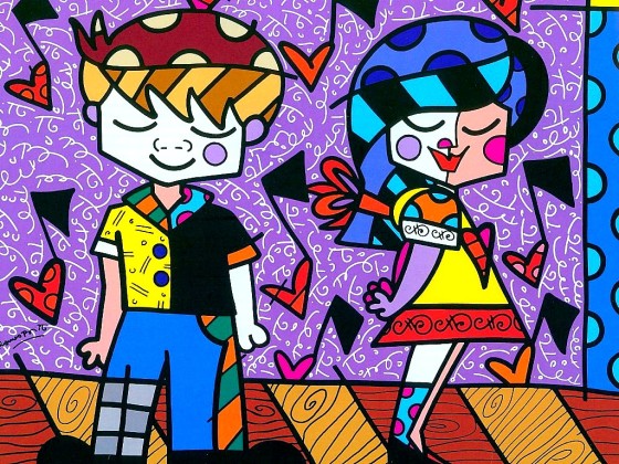 Art credit with much appreciation to Romero Britto